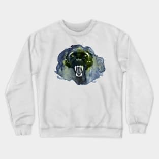 Watercolor Panther Crewneck Sweatshirt